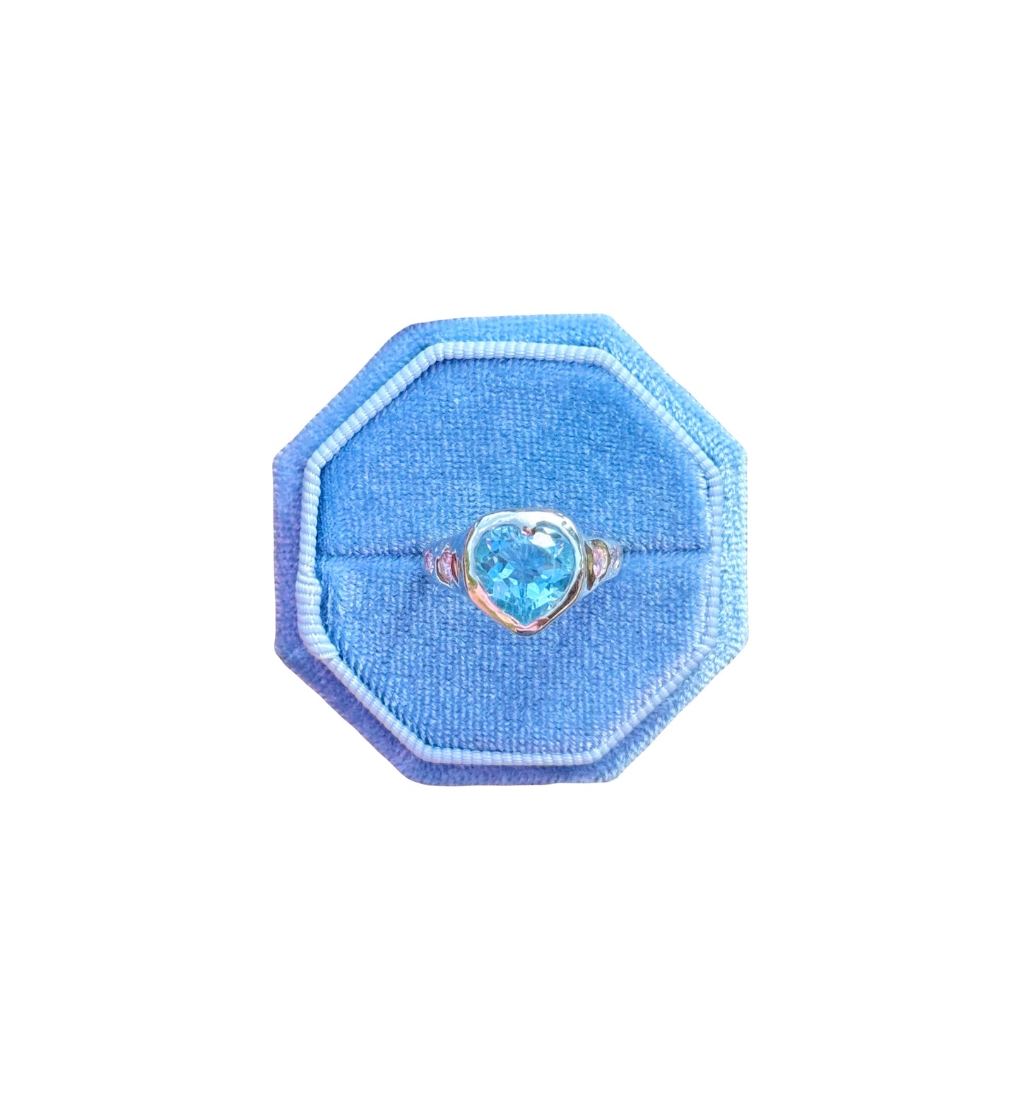 Blue Barbie Ring