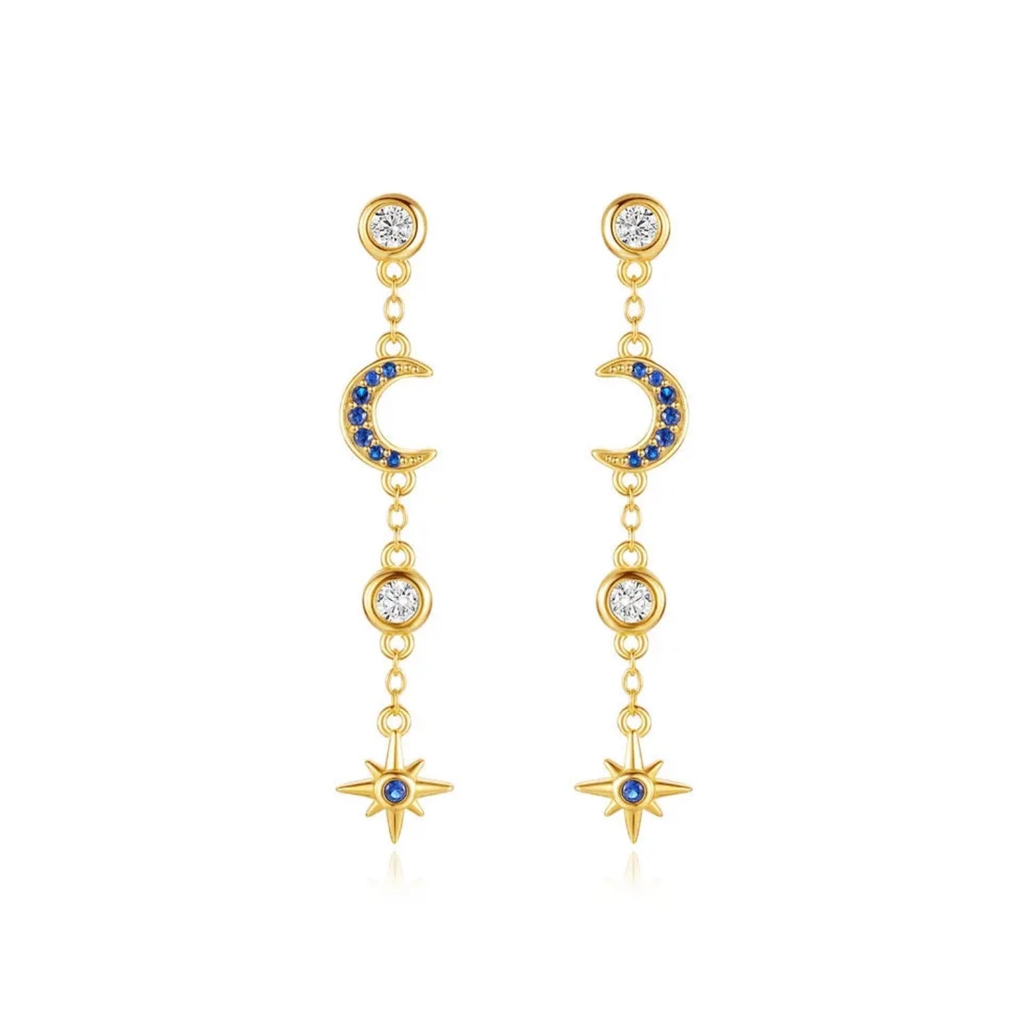 Midnight Moon Earrings