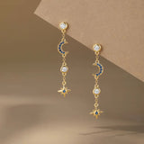 Midnight Moon Earrings