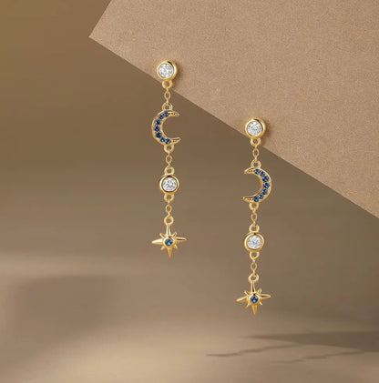 Midnight Moon Earrings