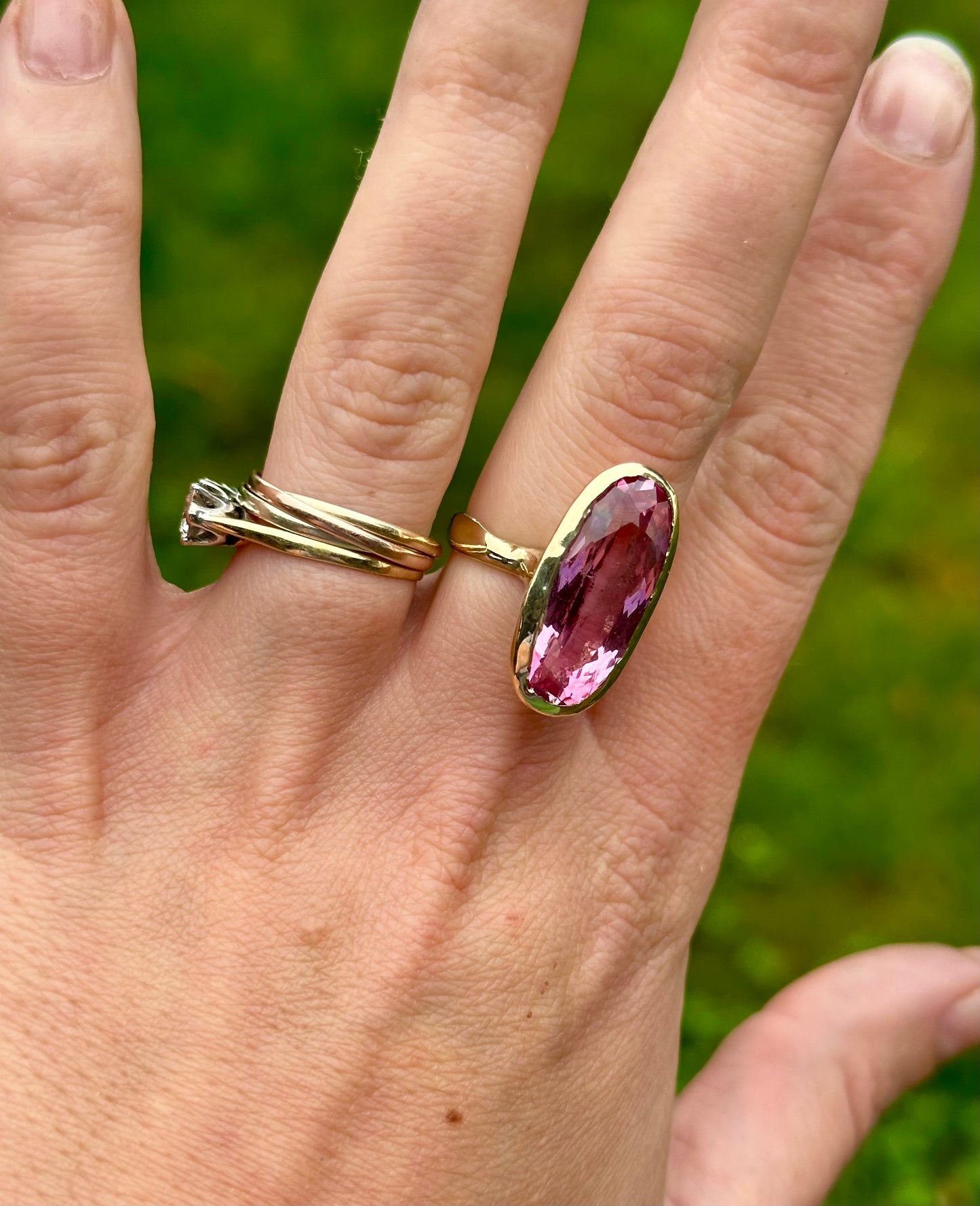 Madagascar Morganite Ring