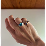 Blue Barbie Ring
