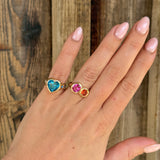 Blue Barbie Ring