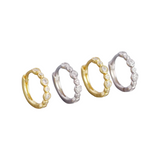 Perfect Crystal Huggie Earrings