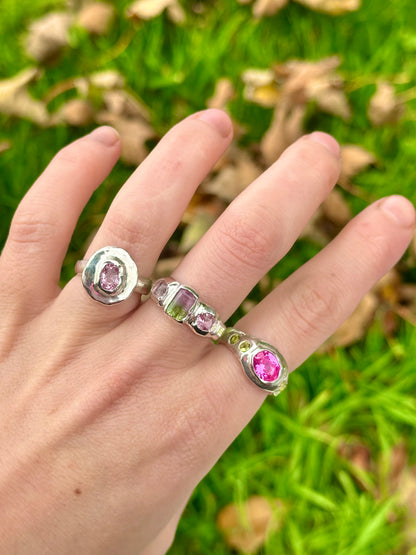 Silver Watermelon Tourmaline