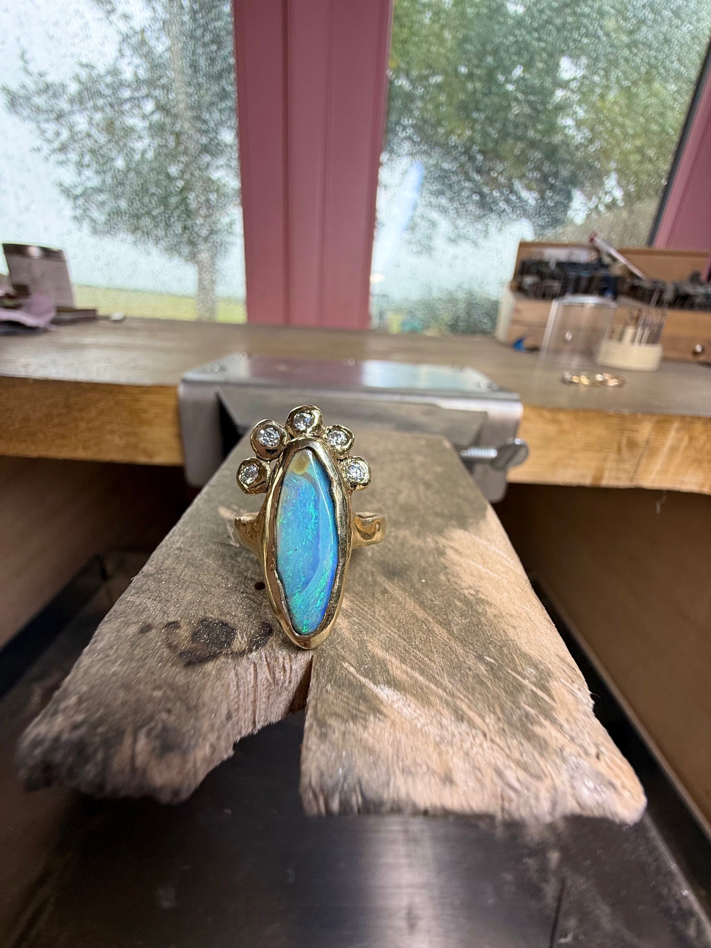 The Opal Tide Ring