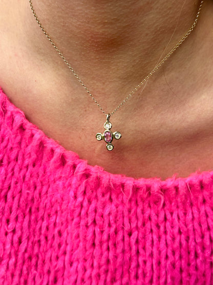 Diamond Cross Necklace