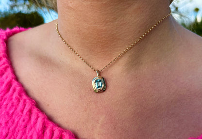 Aquamarine Necklace