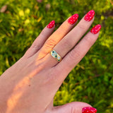 Emerald Stack Ring