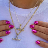 Organic T-Bar Necklace