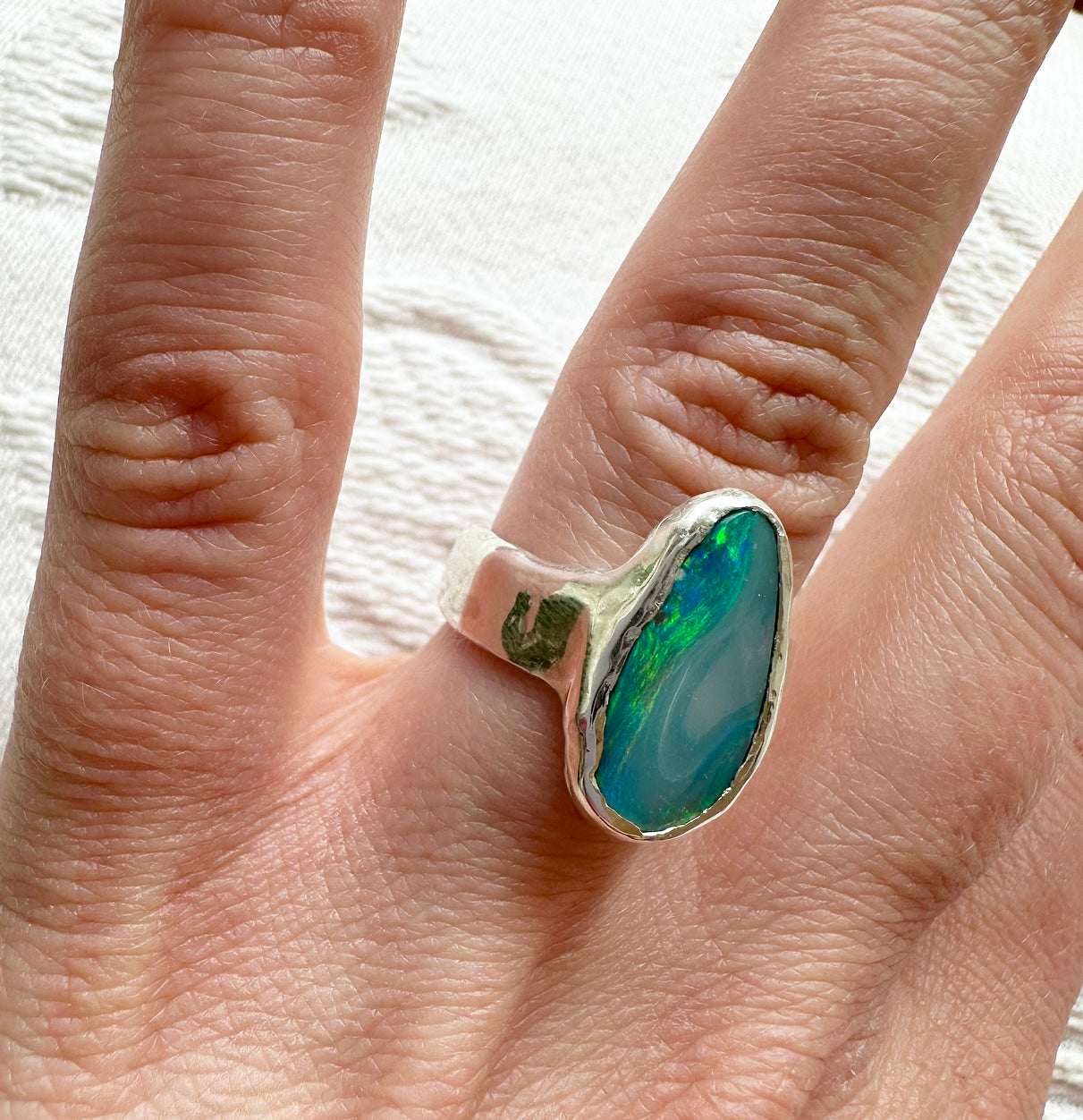 Mermaid Opal Ring