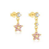 Peony Drop Earrings