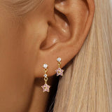 Peony Drop Earrings