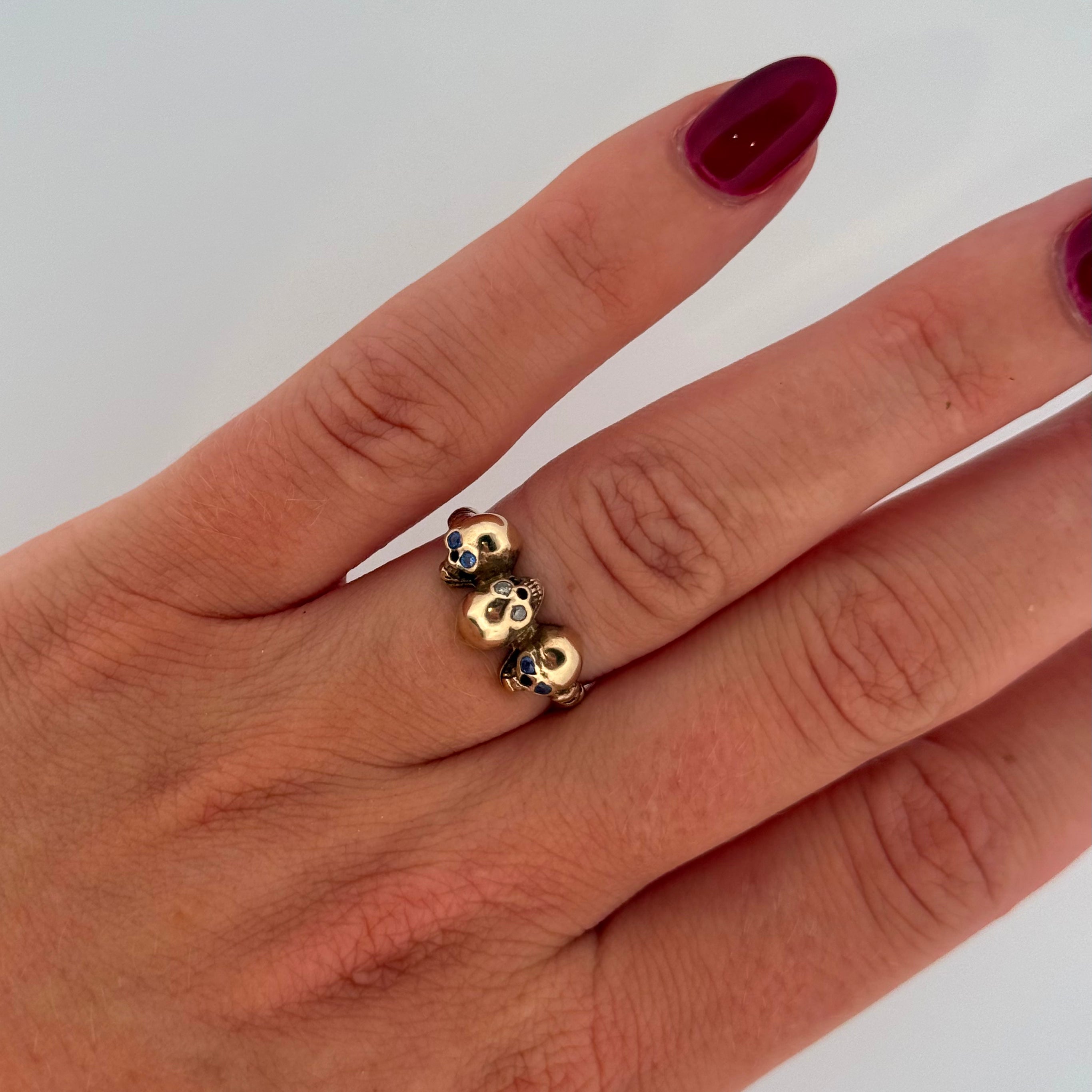 The Vintage Skull Ring