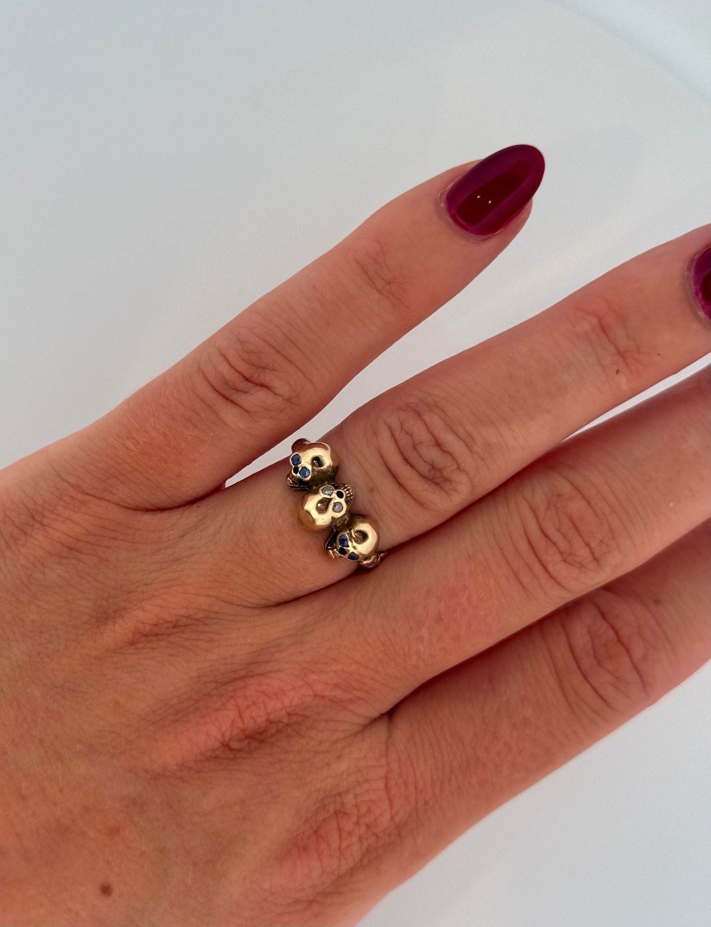 The Vintage Skull Ring