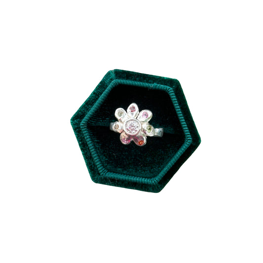 Diamond Petal Ring