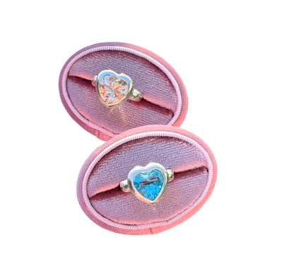 Shimmer Heart Ring