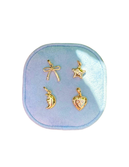 Cute Charm Collection Solid Gold