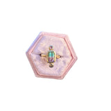 Pink Clover Ring