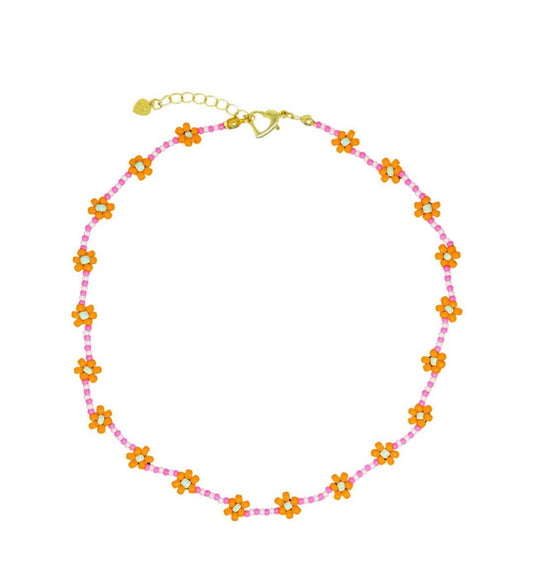 Peachy Necklace
