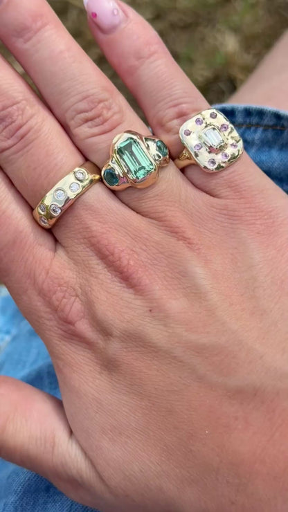 Diamond Scatter Ring