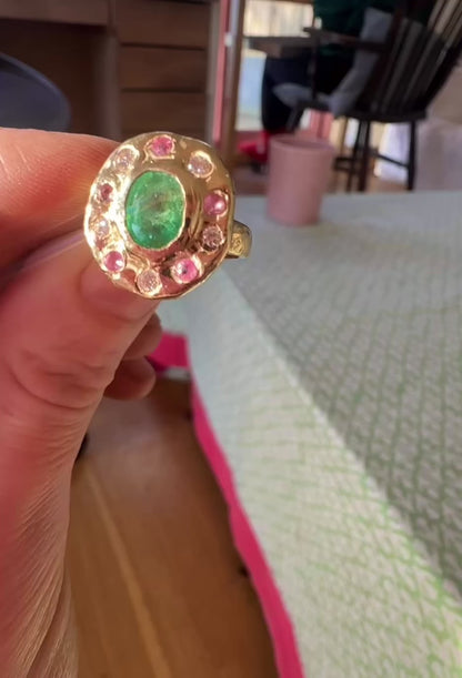 Enchanted Emerald Ring