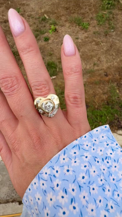 Heart Of Gold Ring