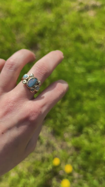 Golden Opal Ring