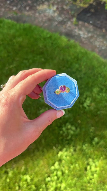 Watermelon Heart Ring