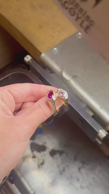 Sparkly Signet Ring
