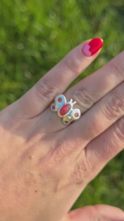 Belle The Butterfly ring