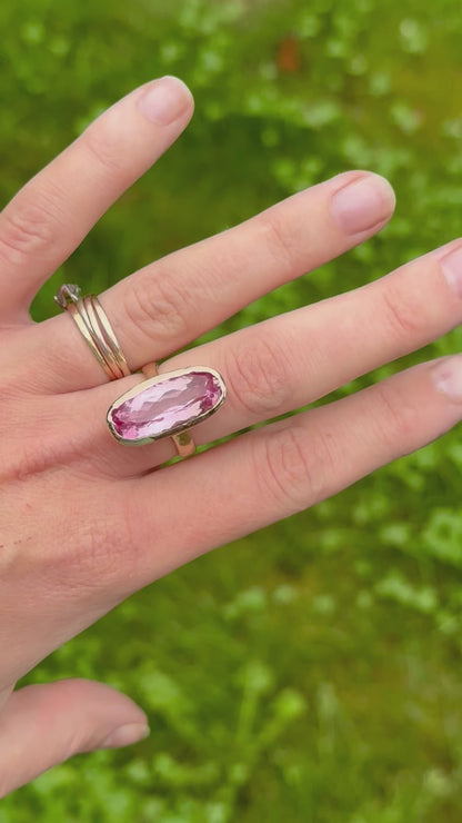 Madagascar Morganite Ring