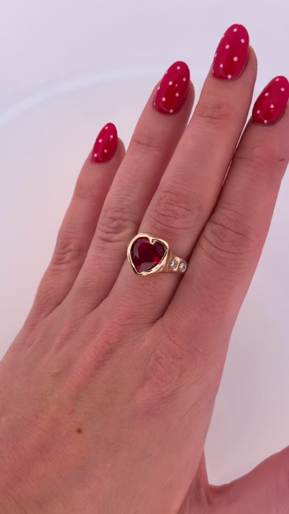 Ruby Barbie Ring