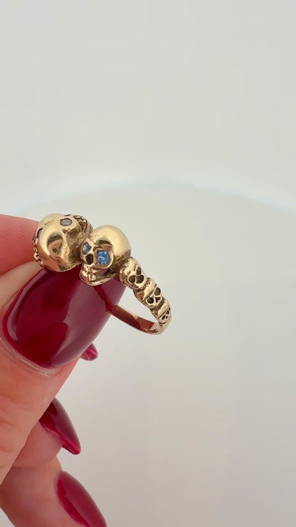 The Vintage Skull Ring