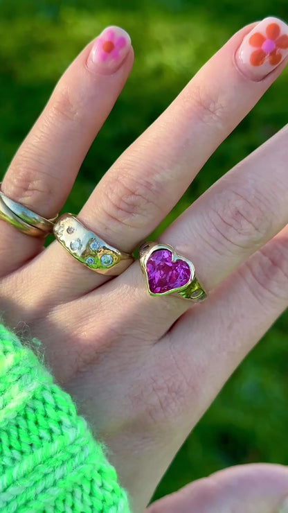 Diamond Barbie Ring