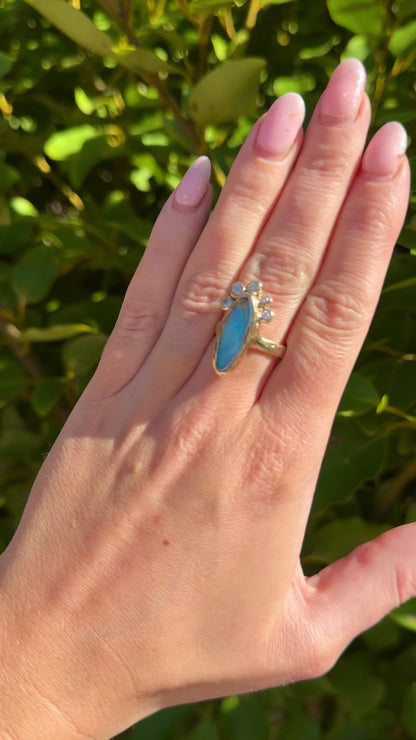 The Opal Tide Ring