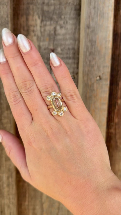 Golden Glow Ring