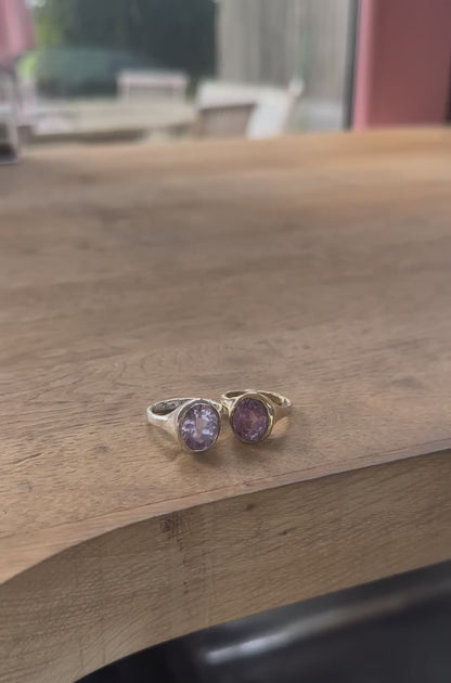 Lavender Amethyst Ring