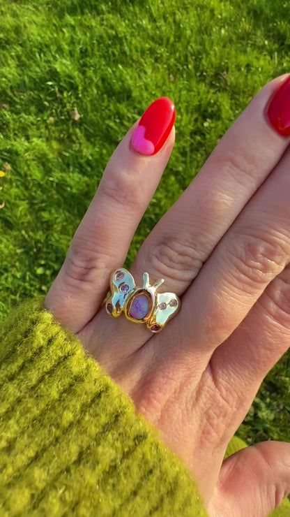 Blossom the Butterfly Ring